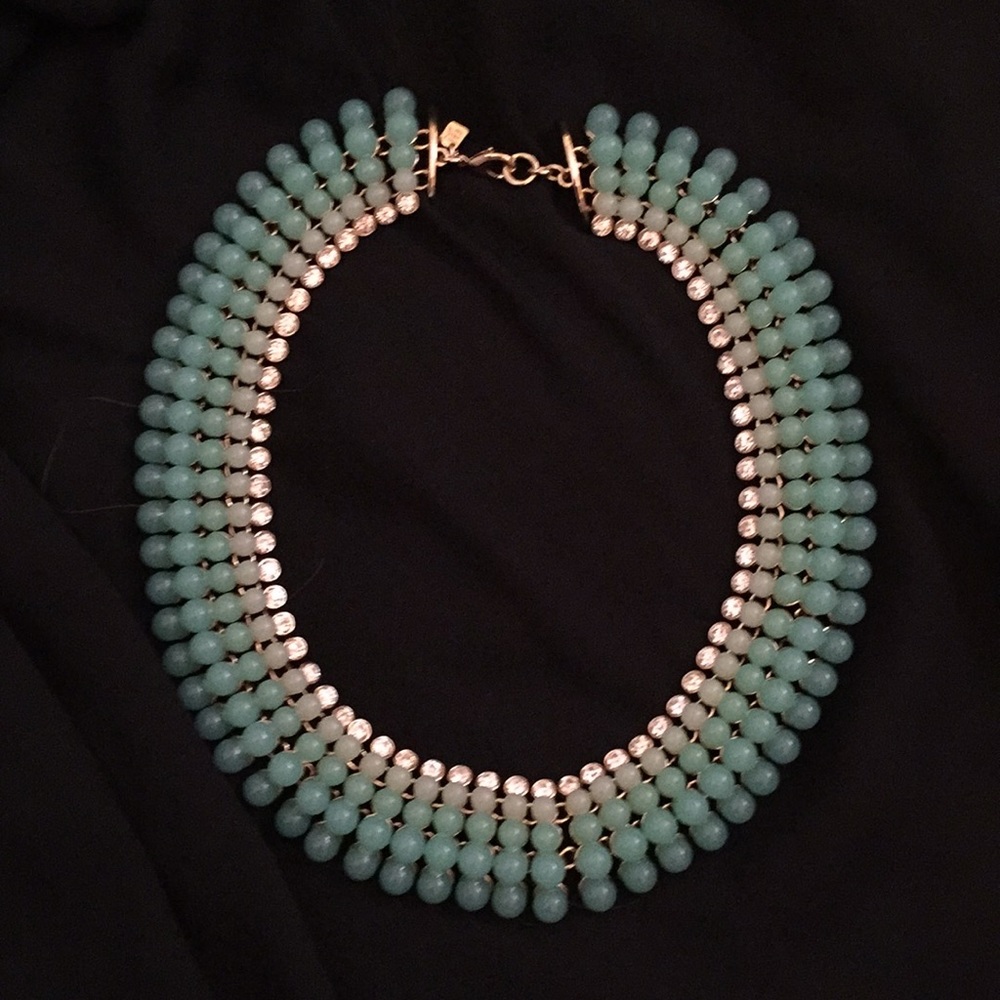 Ombré beaded necklace